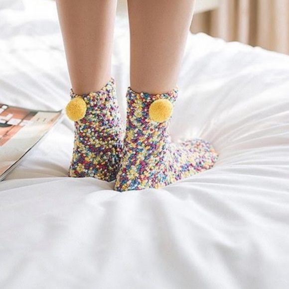 Accessories - cupcake socks | yellow